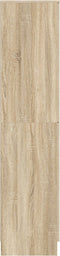 vidaXL - Hoge - kast - in - Sonoma - eiken - 35x39x168 - cm, - Geengineerd - Hout