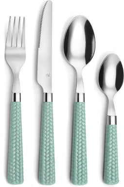 Bestekset Amefa Paille 24 Onderdelen Metaal Tweekleurig (25 cm)