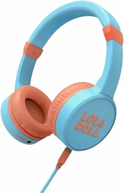 Hoofdtelefoon met microfoon Energy Sistem Lol&Roll Pop Blauw