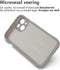 imoshion Hoesje - Geschikt voor iPhone 14 - EasyGrip Backcover - Grijs