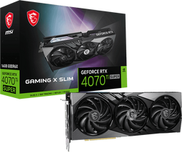 MSI GeForce RTX 4070 Ti SUPER - Grafische Kaart - 16GB GDDR6X - 3 Ventilatoren