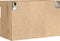 vidaXL - TV - Wandkasten - met - LED-verlichting - 2 - stuks - Artisan - Eiken - 60x30x40 - cm