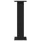 vidaXL - Plantstandaard - 2 - stuks - Zwart - Eiken - 30x30x95 - cm - Bewerkt - Hout