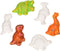 Gips Gieten Glow in the Dark Magneten Dino's