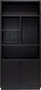 Richmond Interiors Boekenkast Oakura 2-deuren (Black)