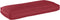vidaXL - Kussen - voor - Palletzitting/Rugleuning - Wijnrood - 120x50x12 - cm - Oxfordstof