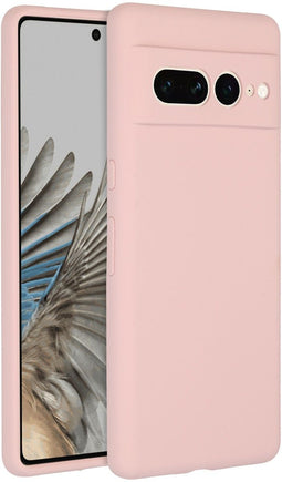 Accezz Liquid Silicone Backcover - Schokabsorberend - Roze (Pixel 7 Pro)