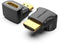 Vention AIOB0 - HDMI Hoekadapter - 90 graden - Zwart