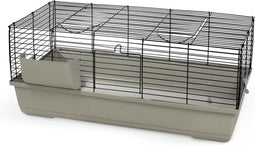 Beeztees Baldo - Konijnenkooi - Eenvoudig schoon te maken - Mokka - 120x59x46 cm