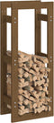 vidaXL - Haardhoutrek - 41x25x100 - cm - massief - grenenhout - honingbruin