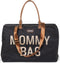 Childhome - Mommy Bag ® - Verzorgingstas - Zwart - Goud - Multifunctioneel - Grote Capaciteit - Inclusief Accessoires