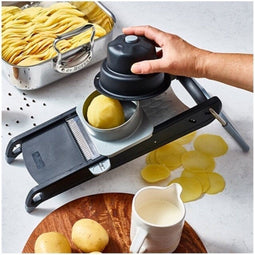 De Buyer Mandoline Swing - Groenten en fruit snijder - Ergonomisch - Vaatwasserbestendig