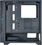 Azza Eclipse 440 - Midi Tower Behuizing - ATX Micro-ATX Mini-ITX - RGB Zwart