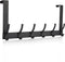 Deur kapstok - 12 haken - RVS - Hangend - Kapstokken - Kleer - Kleding - Hangers - Haak - Vintage -