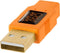 Tether Tools CU5451 - TetherPro USB 2.0 A/MiniB 5 Pin 4,6m - Oranje