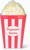 DOIY Retro Popcorn Sokken – One Size – Rood/Wit
