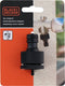 BLACK+DECKER Slangkoppeling - Adapter Slangstuk - ⌀13-19 MM - Lekvrij - Zwart