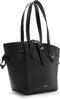Furla Net Dames Shopper Leer - Zwart