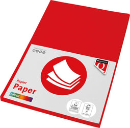 Kopieerpapier Fastprint A4 120gr felrood 100vel