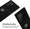 iMoshion Hoesje Geschikt voor Samsung Galaxy S23 Ultra Hoesje Met Koord - iMoshion Siliconen design hoesje met koord - Zwart / Dandelion Black