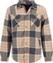 Life Line Jervis Padded Flannel Shirt Heren Beige Maat 3xl