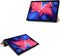 imoshion Tablet Hoes Geschikt voor Lenovo Tab P11 Plus / Tab P11 - imoshion Trifold Bookcase - Rosé goud /Rosé Goud