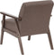 ASNES - Fauteuil - Bruin - Polyester