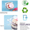 Cupcake transportbox, 50 stuks, perfect als transportbox voor cupcakes en muffins, hoogwaardige taar