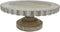 Middenstuk DKD Home Decor 30,5 x 30,5 x 12,7 cm Natuurlijk Koloniaal Decapé
