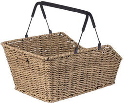 Basil Cento Rattan Look achtermand MIK, seagrass -kunststof rotan -