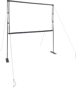 vidaXL - Projectiescherm - met - statieven - 84 - inch - 16:9