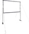 vidaXL - Projectiescherm - met - statieven - 84 - inch - 16:9