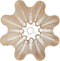 Light & Living Kap drum wave 50-18,5-45 cm BEZAHA linnen naturel