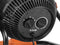 Heater and fan, 2 in 1, 2400W, manual type