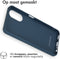 iMoshion Hoesje Geschikt voor Oppo A17 Hoesje Siliconen - iMoshion Color Backcover - Donkerblauw
