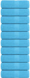 vidaXL - Gastendoekjes - 10 - st - 30x50 - cm - 360 - g/m² - 100% - katoen - turquoise