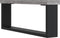 vidaXL - Nachtkastjes - 2 - st - 40x35x50 - cm - bewerkt - hout - grijs - sonoma - eiken