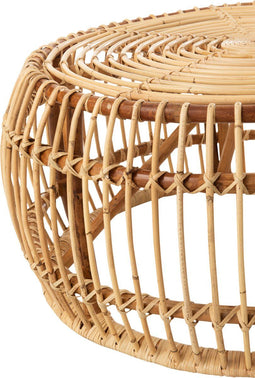 J-Line tafel Ana Rond - rotan - naturel