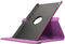 imoshion Tablet Hoes - Geschikt voor iPad 9e generatie (2021) 10.2 inch / 8e generatie (2020) 10.2 inch / 7e generatie (2019) 10.2 inch - 360° Draaibare Bookcase - Paars