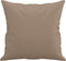 vidaXL - Sierkussens - Kunstleer - 40x40 cm - Cappuccino (2 stuks)