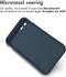 imoshion Hoesje - Geschikt voor iPhone SE (2022) / SE (2020) / 8 / 7 - EasyGrip Backcover - Donkerblauw