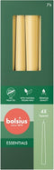 Bolsius - Gotische kaarsen - 245/24 - 4 stuks per verpakking - Oat Beige