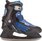 Nijdam North Glider - IJshockeyschaatsen - Semi-Softboot - Zwart/Blauw - Maat 43