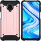 iMoshion Hoesje Geschikt voor Xiaomi Redmi Note 9 Pro / Redmi Note 9S Hoesje - iMoshion Rugged Xtreme Backcover - Rosé
