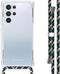 iMoshion Hoesje Geschikt voor Samsung Galaxy S22 Ultra Hoesje Met Koord - iMoshion Backcover met koord - Transparant