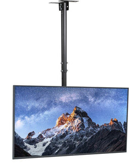 Faas TV Beugel - Plafond- of Wandmontage - Draaibaar & Kantelbaar - Max 30KG - Zwart
