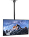 Faas TV Beugel - Plafond- of Wandmontage - Draaibaar & Kantelbaar - Max 30KG - Zwart