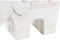 Decoratieve figuren DKD Home Decor Verouderde afwerking Olifant Wit Orientaals Magnesium (44 x 22 x 40 cm)