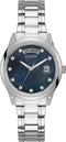 Guess Aura GW0047L1 Horloge - Staal - Zilverkleurig - Ø 35 mm