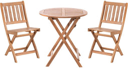 FEBBIO - Bistroset - Bruin - Gecertificeerd acaciahout